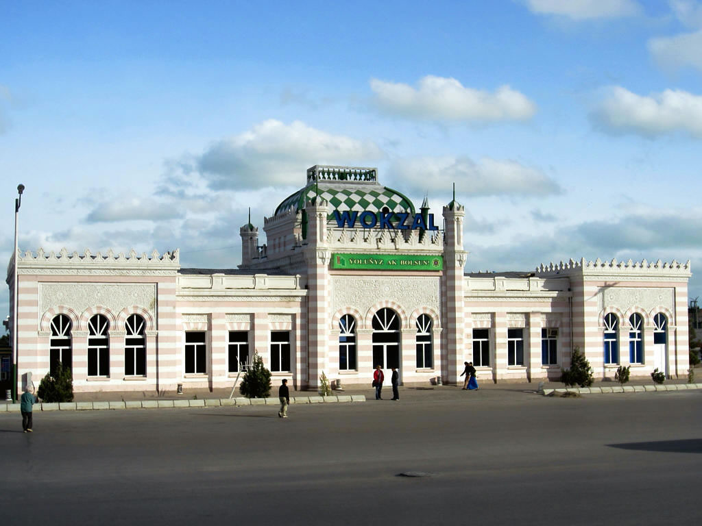 Turkmenbashi Railway Station