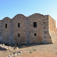 Aptera historical ruins in crete